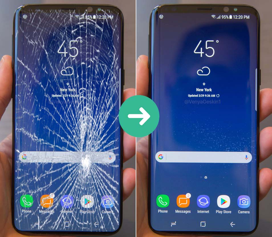 Báo Giá Ép Kính Điên Thoại Samsung Mới Nhất Tại Đà Nẵng