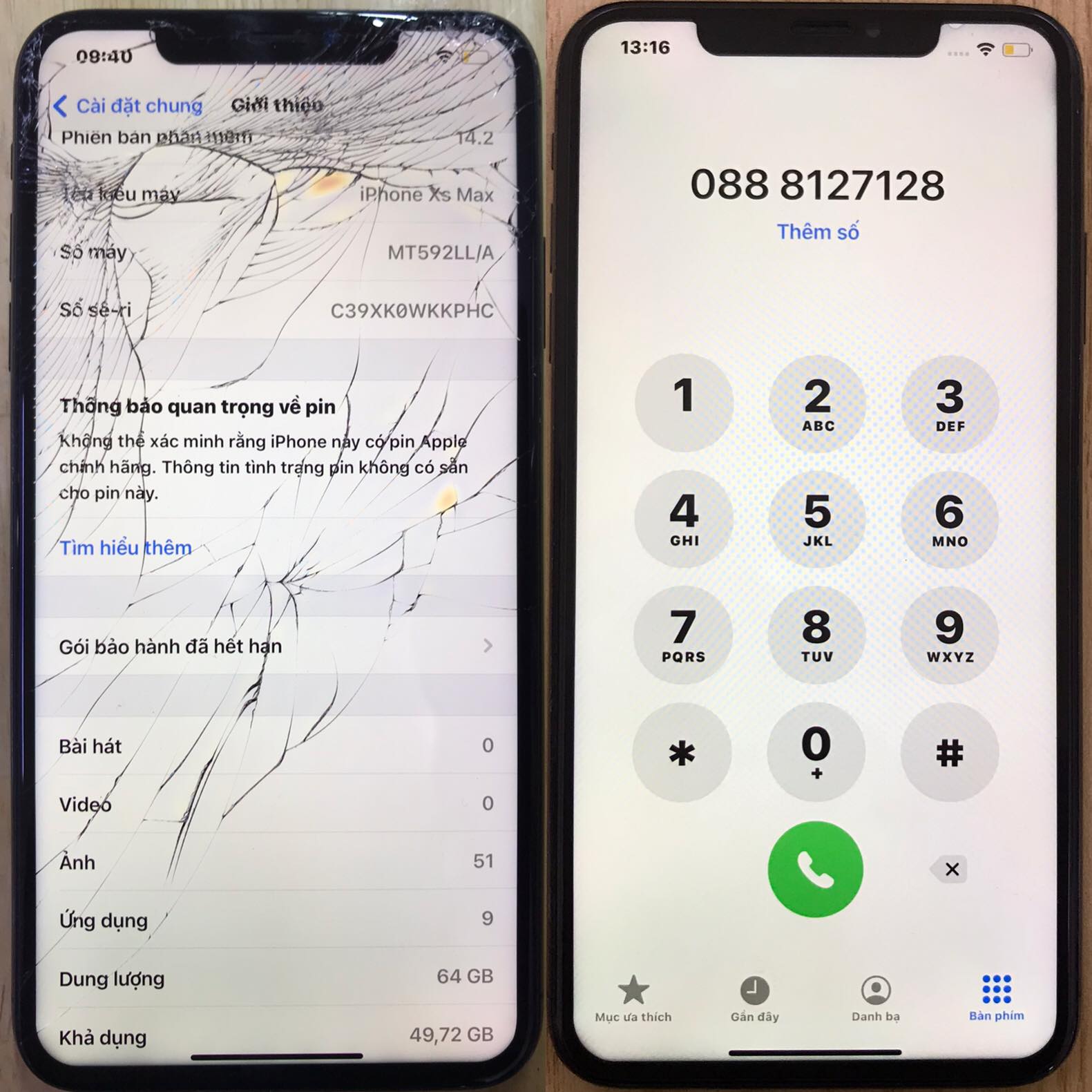 Ép kính điện thoại iphone x giá rẻ nhất tại đà nẵng