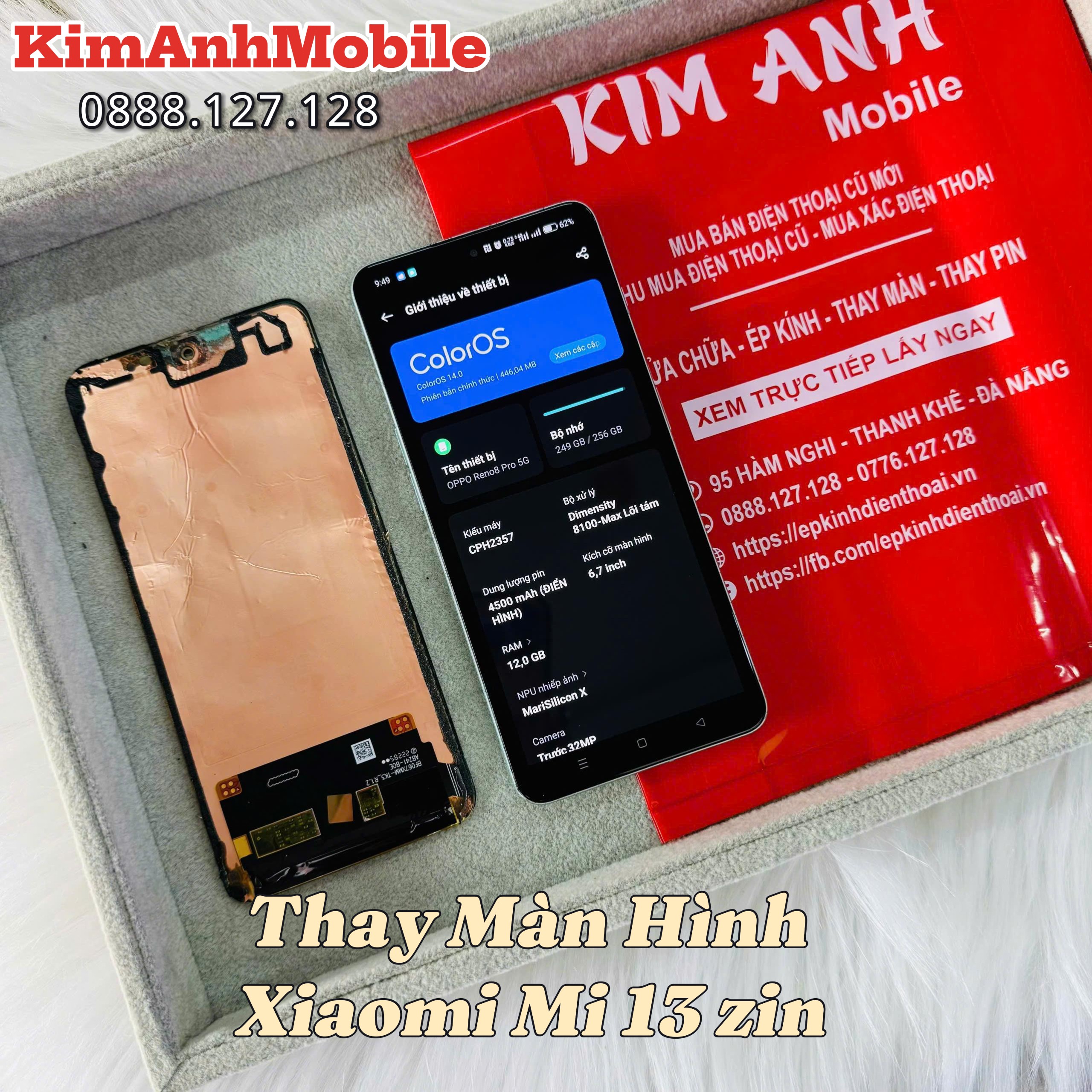 Màn hình Xiaomi Mi 13 tại Đà Nẵng lấy ngay