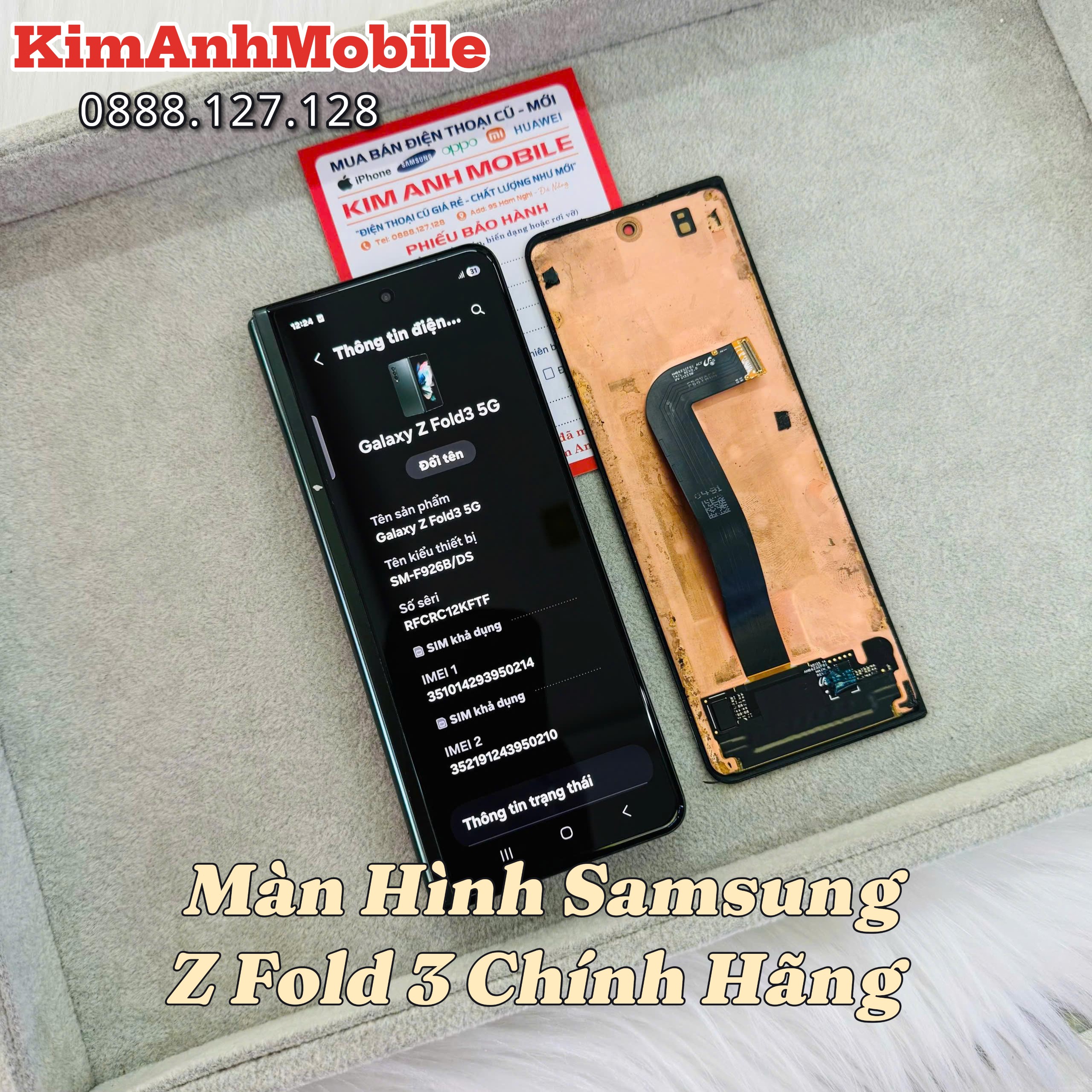 Màn hình Ngoài( Phụ) Samsung Galaxy Z Fold 3