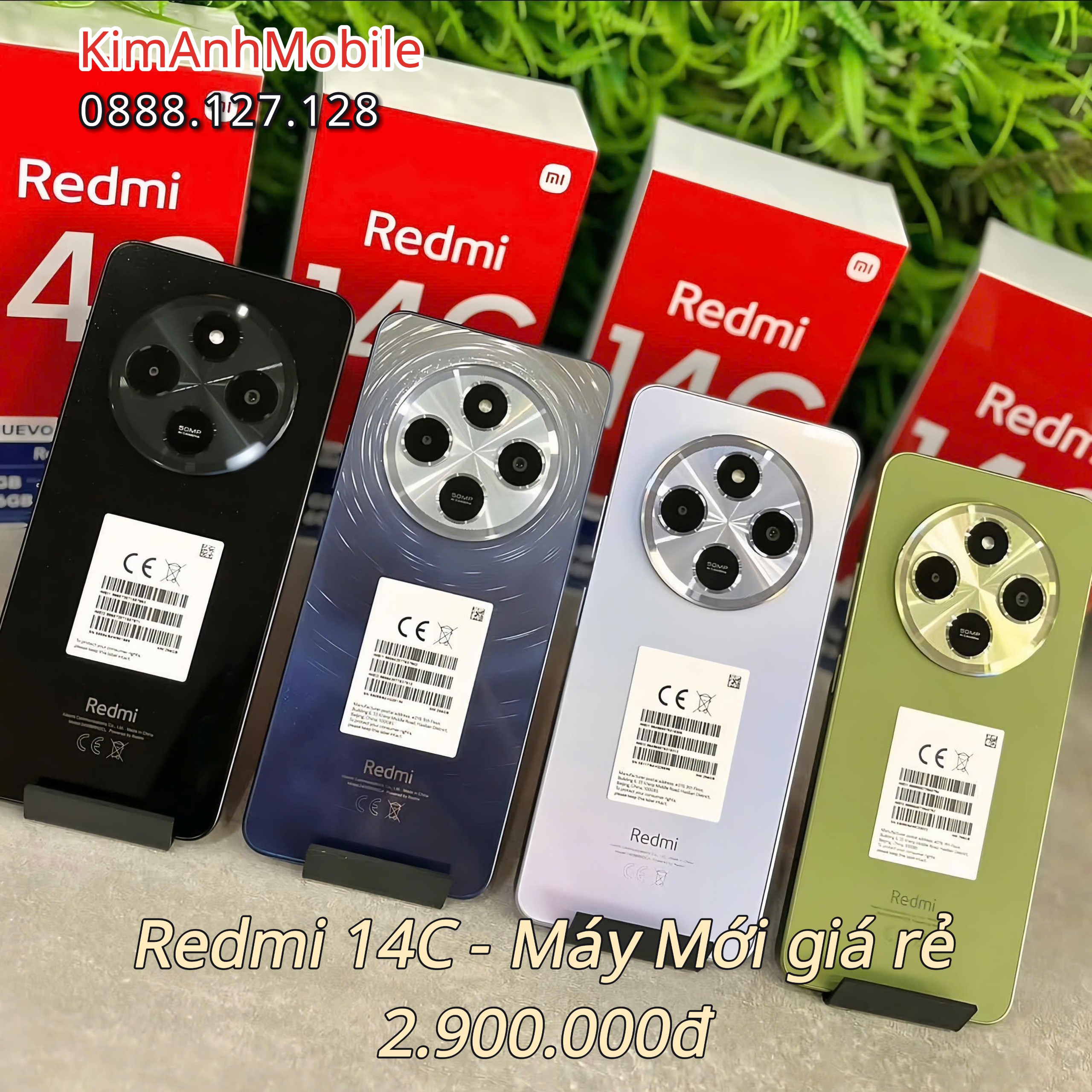 Redmi 14C - Máy mới giá rẻ phục vụ đầy đủ nhu cầu của khách