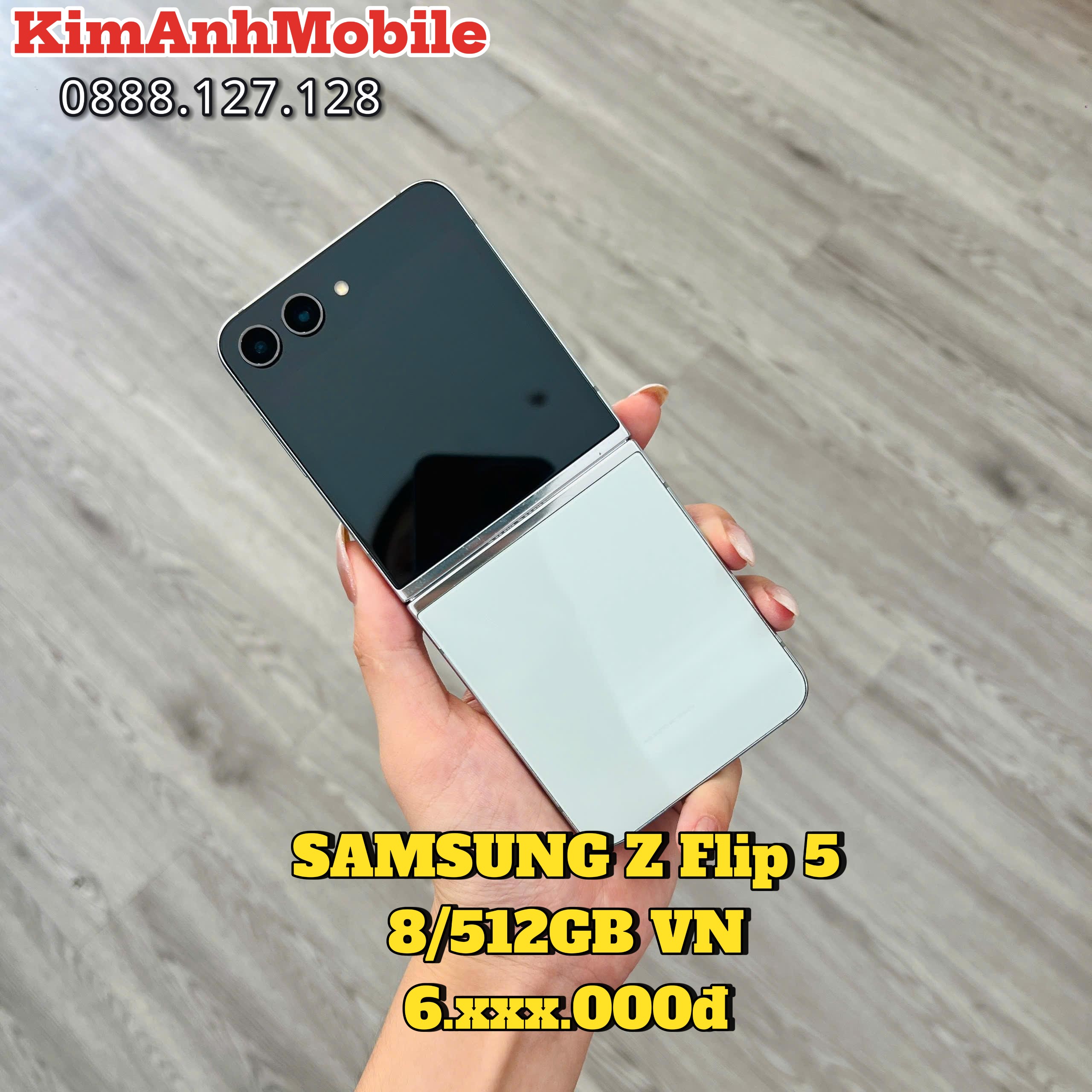 Samsung Z Flip 5 – Siêu phẩm gập thời thượng, giá chỉ từ 6 triệu!