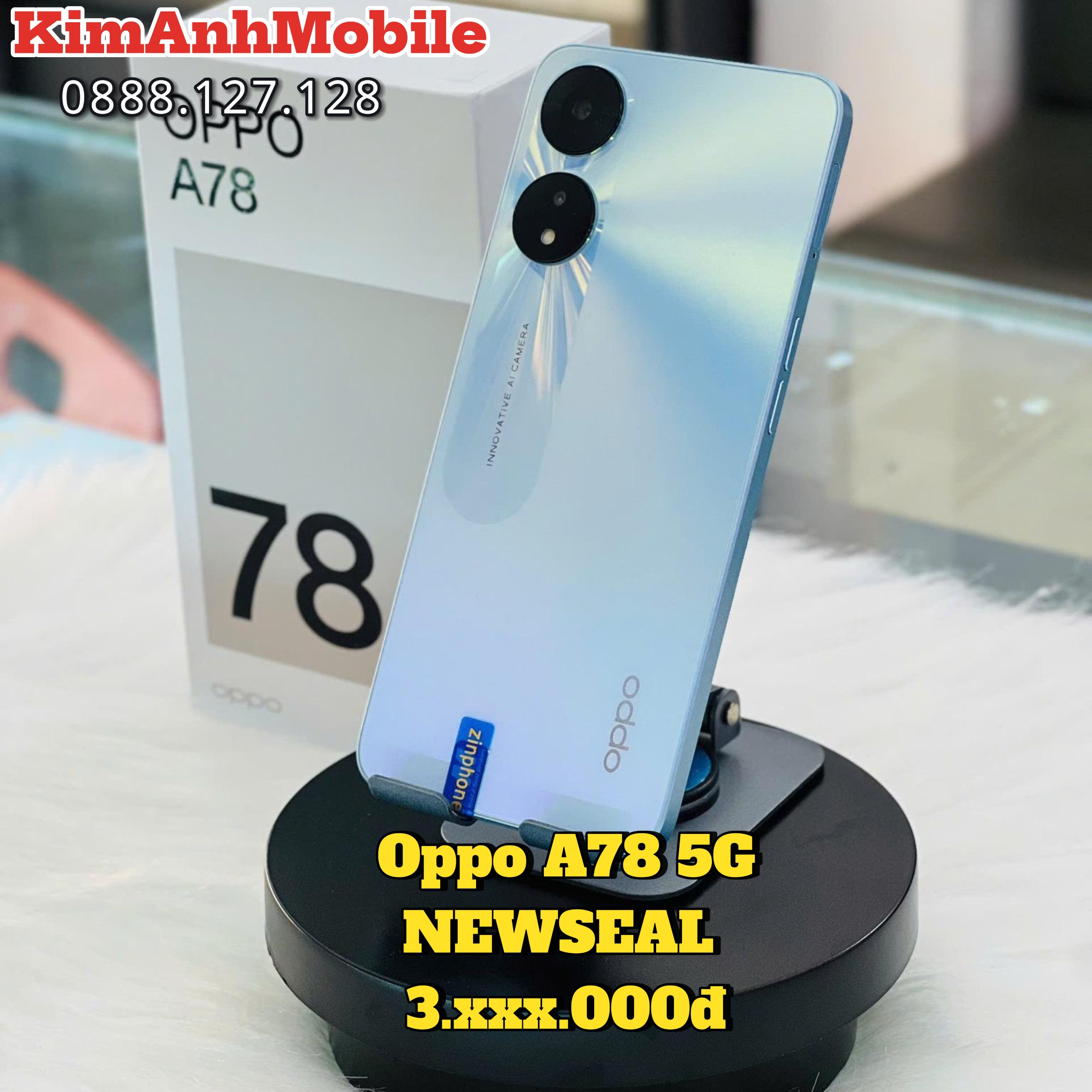 Oppo A78 5G - Máy mới giá rẻ phù hợp cho phụ huynh mượt mà
