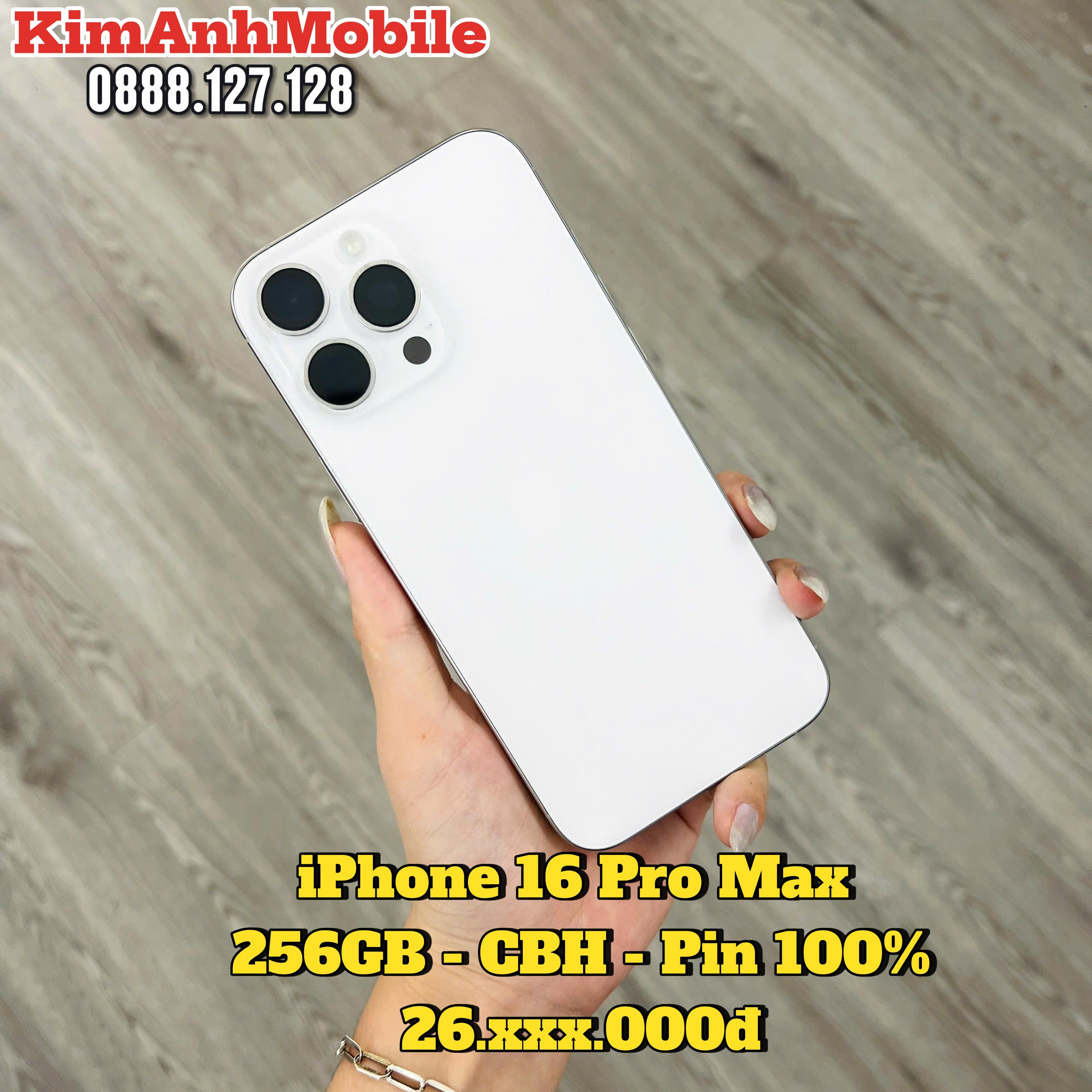 iPhone 16 Pro Max Chính Hãng Giá Rẻ Tại Kim Anh Mobile Đà Nẵng