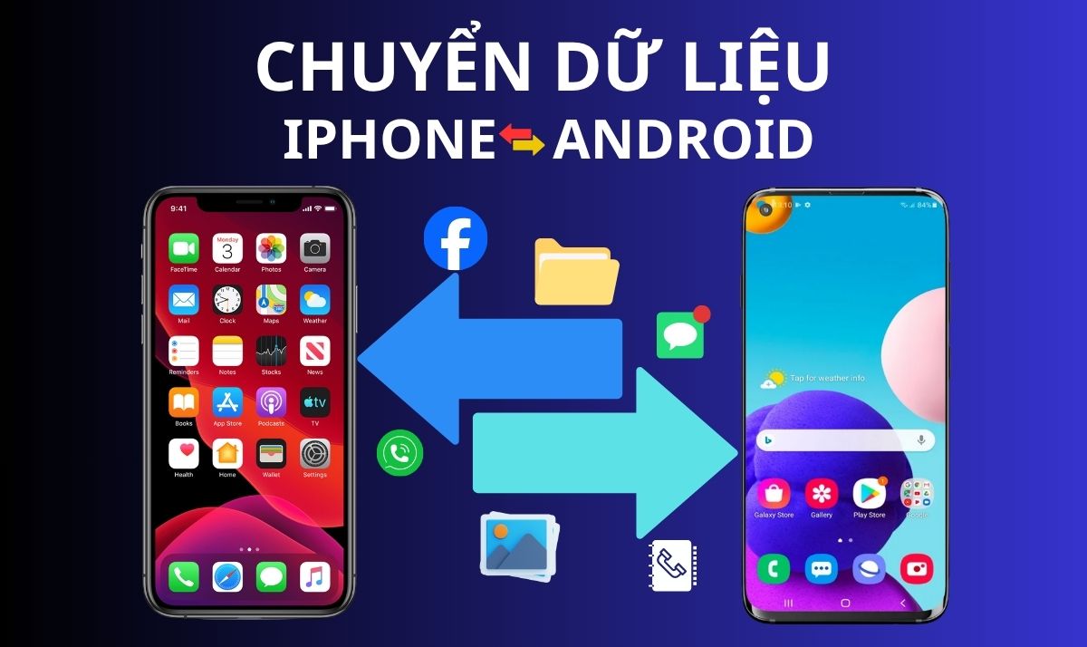 Hướng Dẫn Chuyển Dữ Liệu Từ iPhone Sang Android (và Ngược Lại) Nhanh Nhất 2025