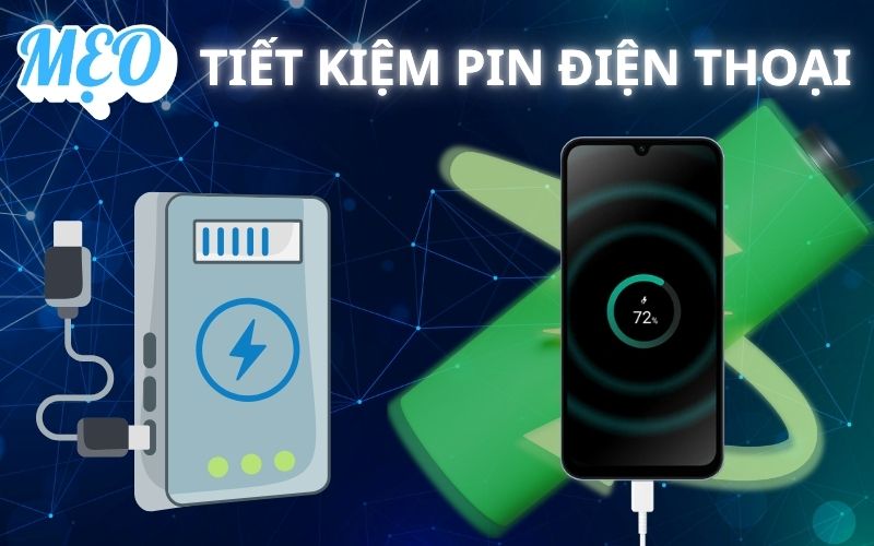 Mẹo tiết kiệm pin điện thoại mùa mưa bão - Dùng thoải mái không lo cúp điện