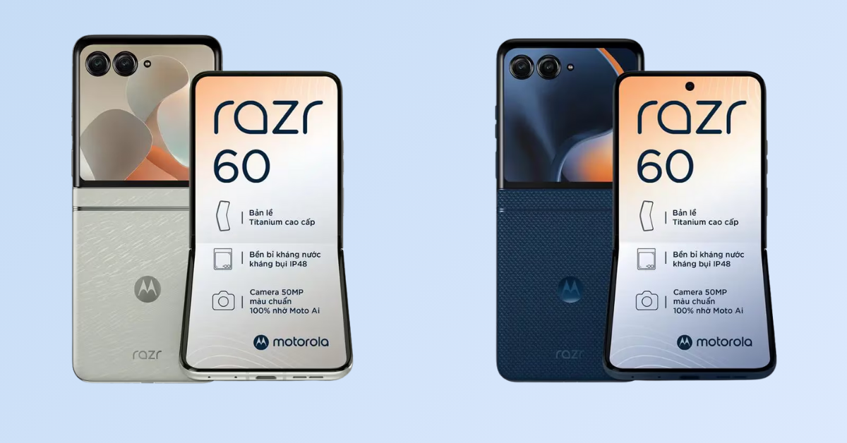 Motorola Razr 60 màn hình gập 6.7 inch | Motorola liệu có quay trở lại đường đua smartphone?
