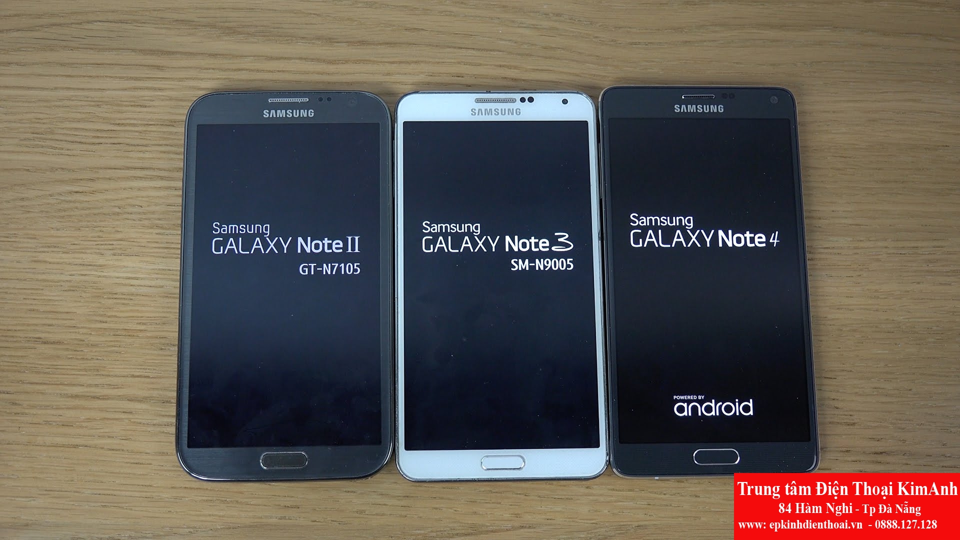 Thay màn hình cảm ứng Samsung Galaxy Note 2, Note 3, Note 4