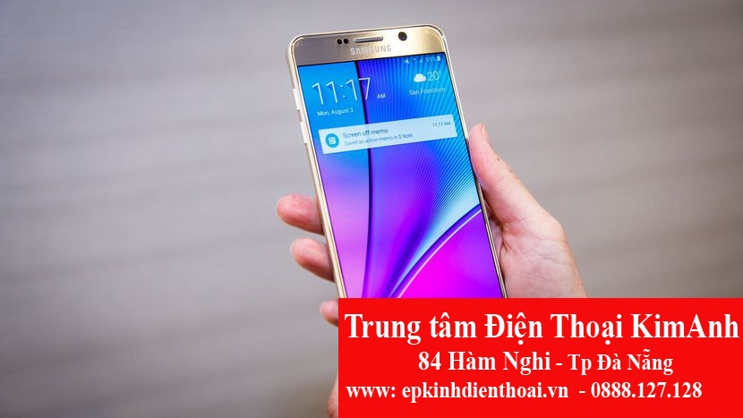 Thay màn cảm ứng Samsung note 5