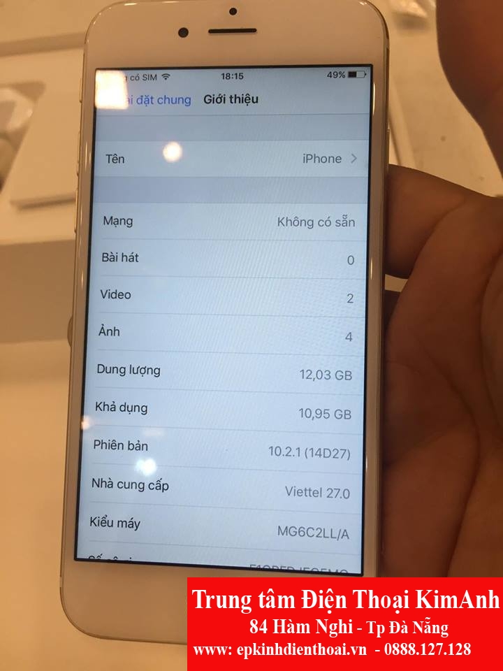 Iphone 6 plus gold