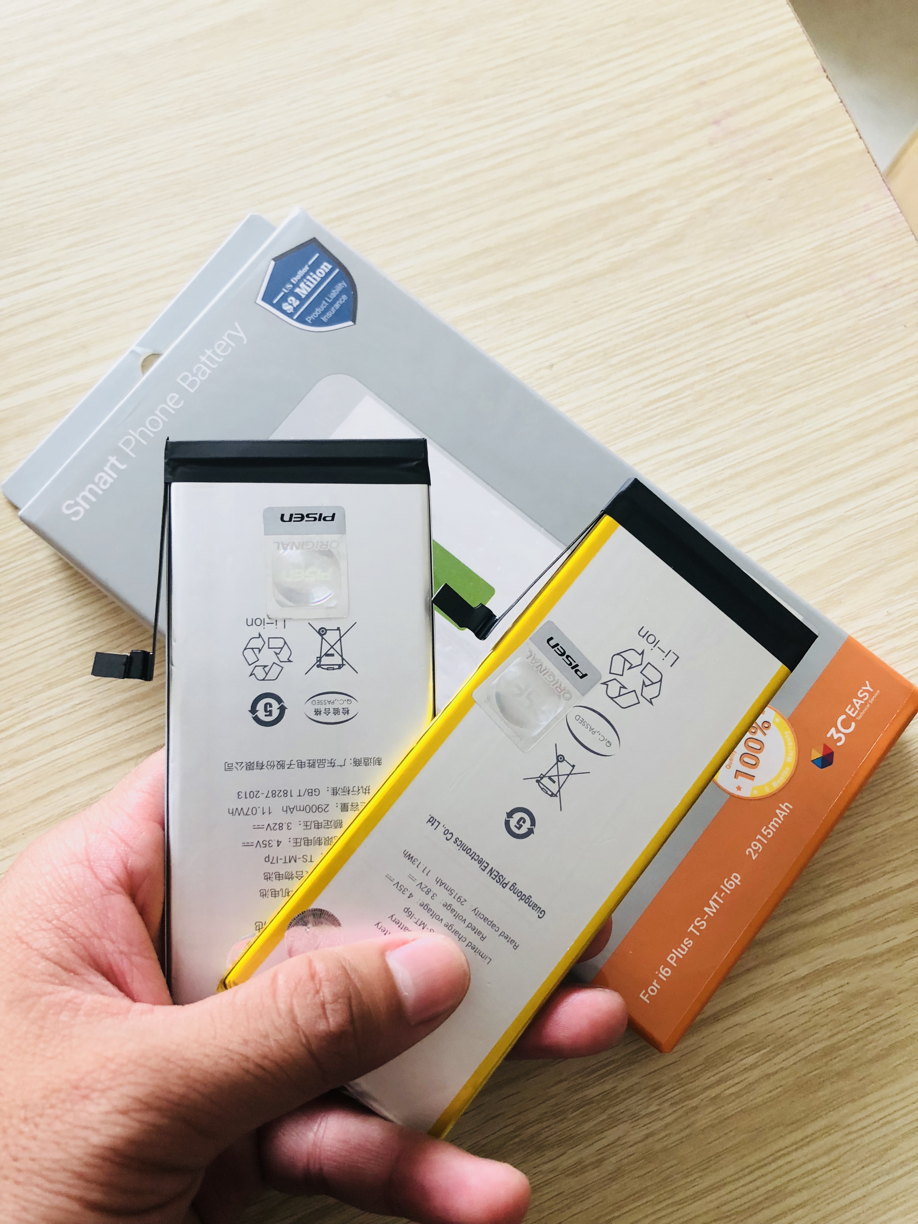 Thay pin pisen cho các dòng iphone 6 plus giá rẻ tại Đà Nẵng