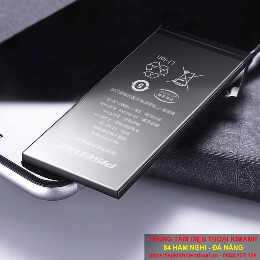 Thay pin pisen cho iphone 8 giá rẻ tại Đà Nẵng