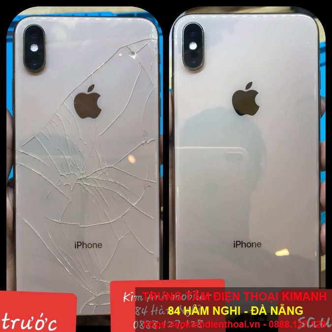 Thay mặt kính lưng cho iphone X