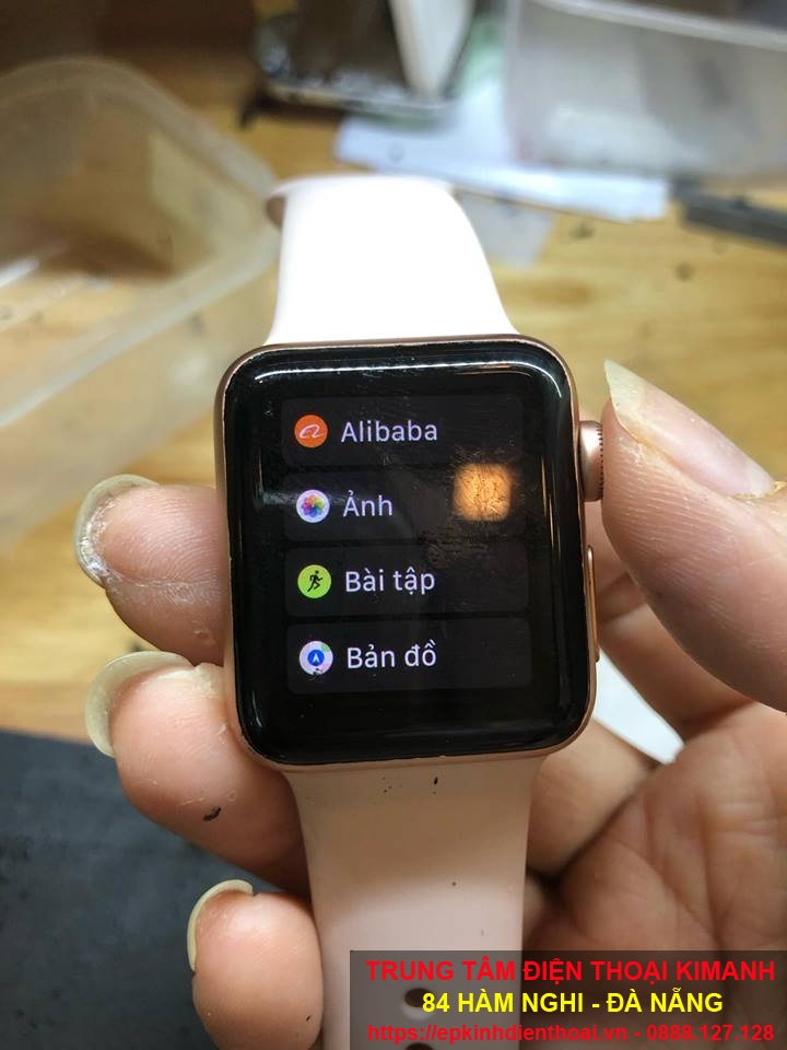 Ép kính apple watch series 3 giá rẻ tại Đà Nẵng