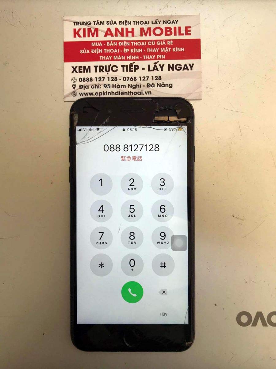 Ép kính, Thay mặt kính iPhone 7 Plus tại Đà Nẵng