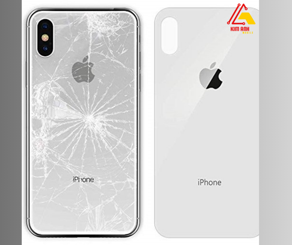 THAY NẮP LƯNG IPHONR X, XS, XSM TẠI KIM ANH MOBILE