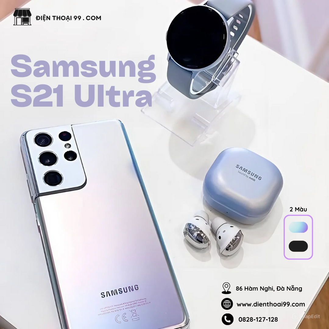 Samsung Galaxy S21 Ultra Hàn 12/256GB zin keng đẹp hoàn mỹ
