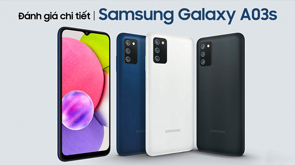 Điện thoại quốc dân tầm trung Samsung A03s tại Đà Nẵng