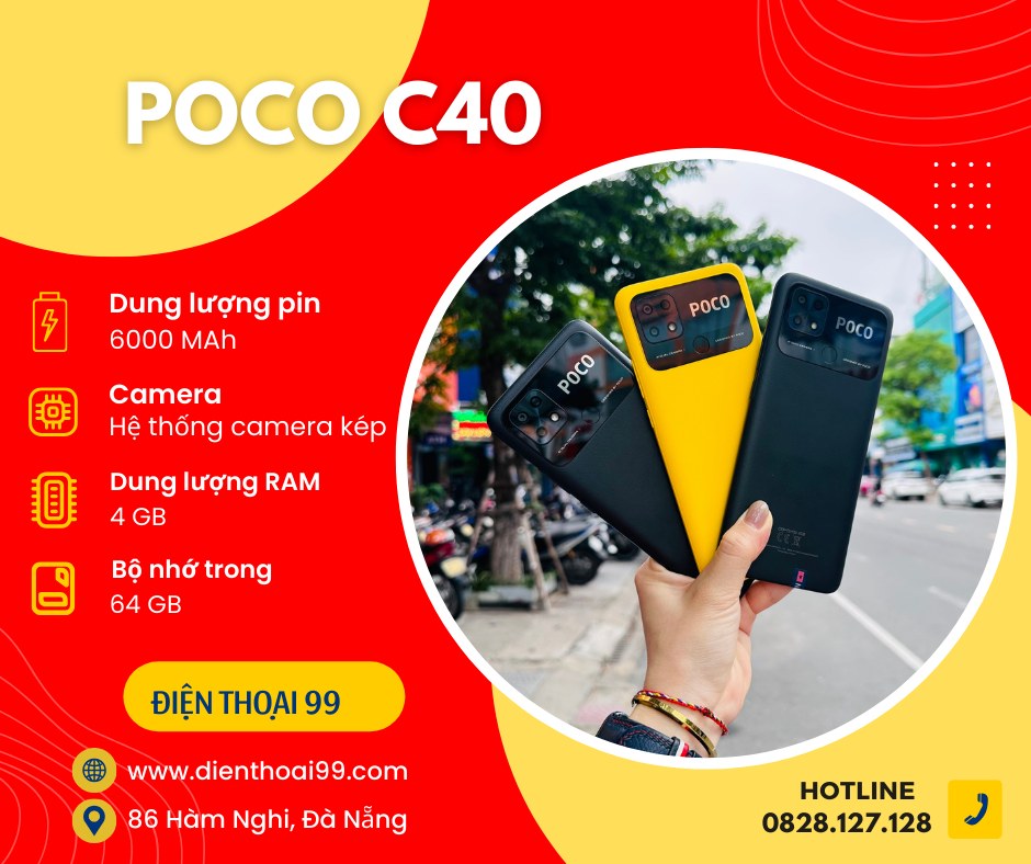 Điện thoại PoCo C40 Tại Kim Anh Mobile