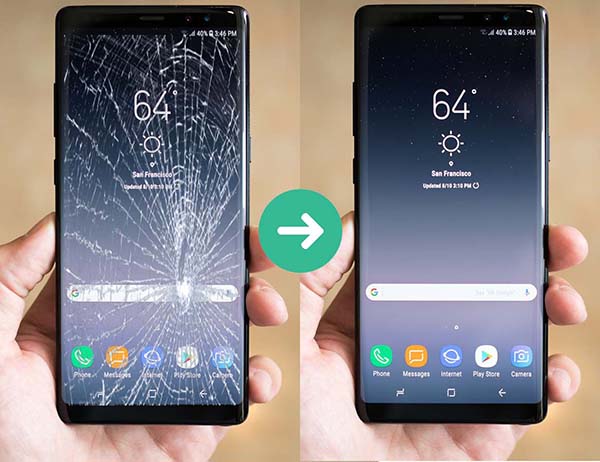 Ép kính samsung tại Kim Anh Mobile