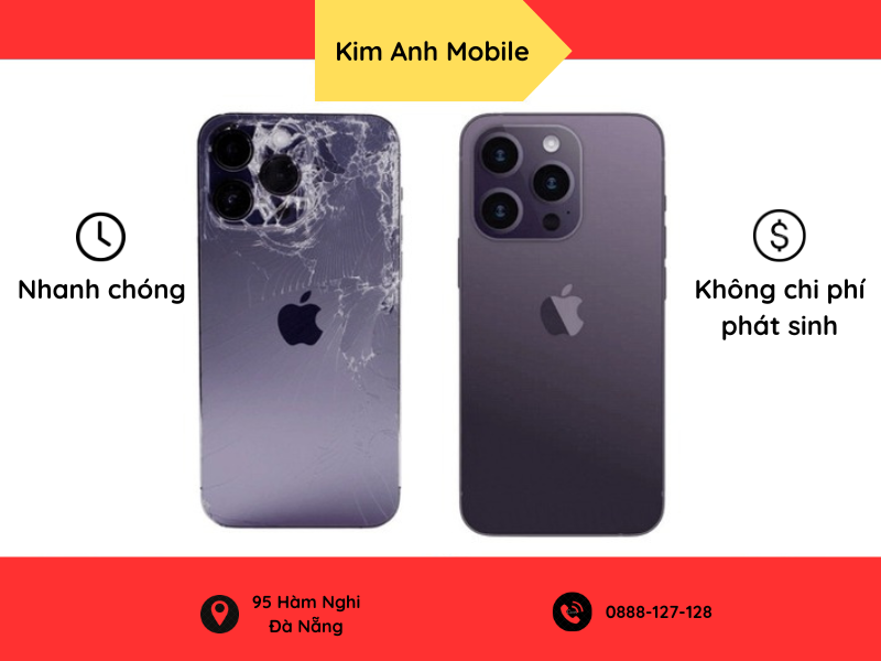 Thay Nắp Lưng iPhone 14 Pro Max Tại Đà Nẵng