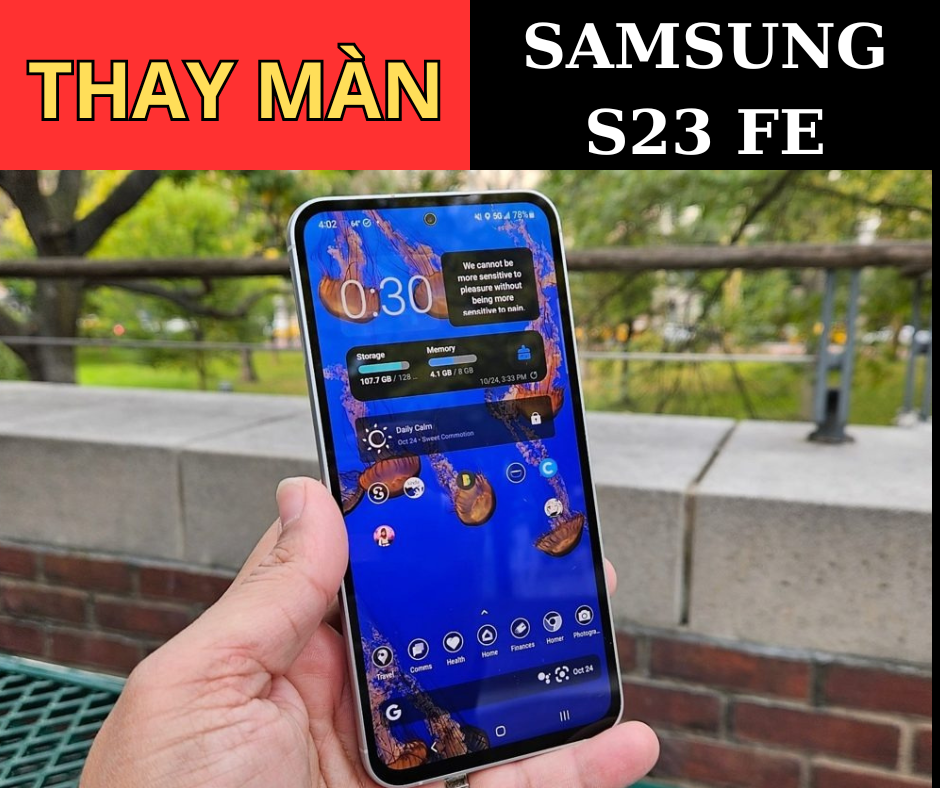 Màn hình Samsung S23 FE giá rẻ lấy ngay tại đà nẵng