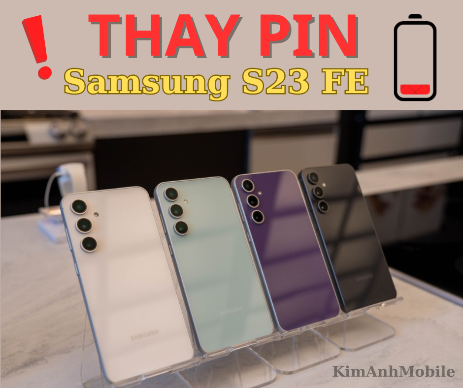 Thay pin Samsung S23 FE Uy tín tại Đà Nẵng