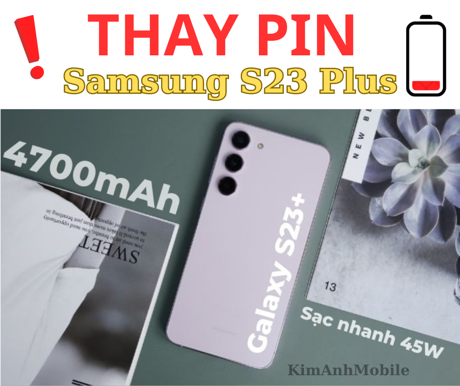 Thay pin Samsung S23 Plus Uy tín tại Đà Nẵng