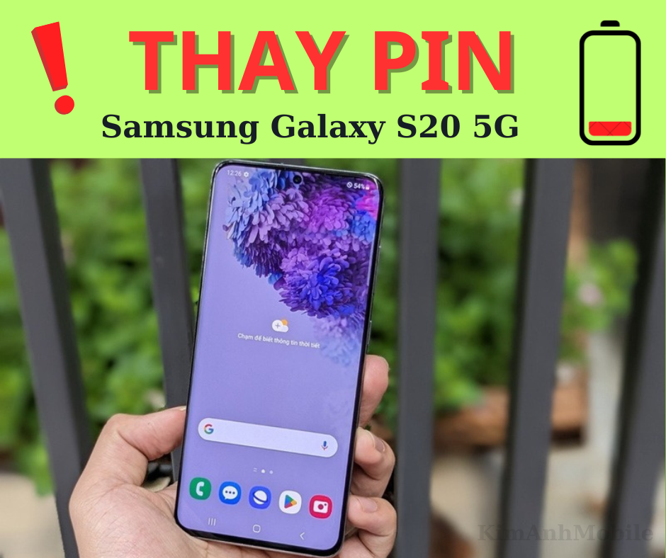 Thay pin Samsung S20 Uy tín tại Đà Nẵng