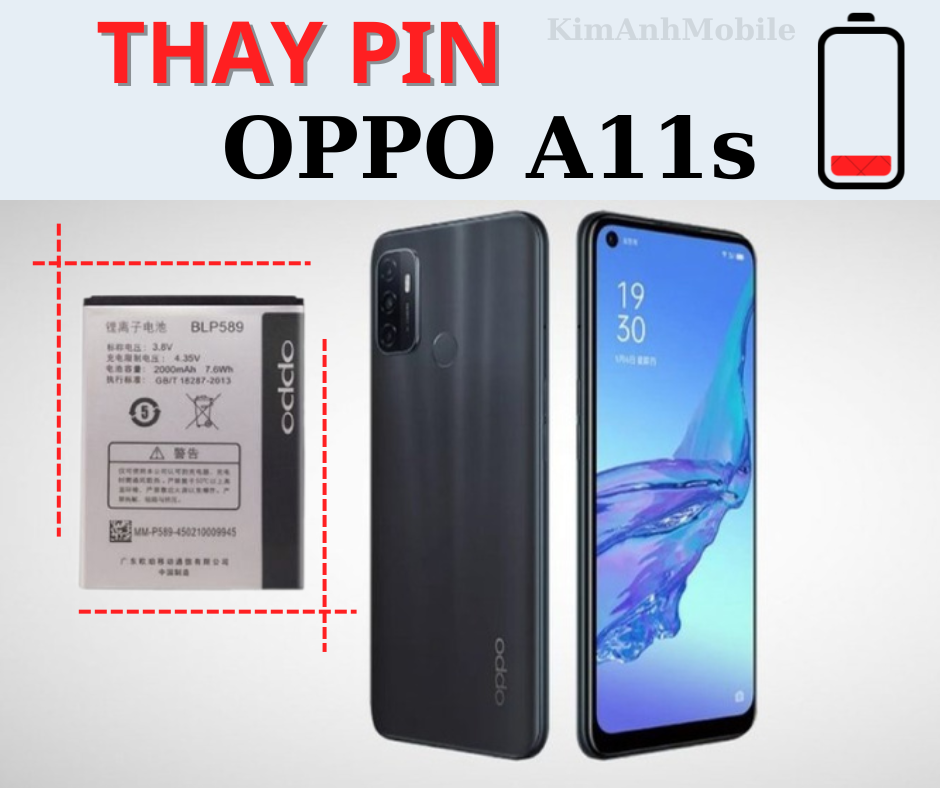 Thay Pin Oppo A11s Uy tín Tại Đà Nẵng