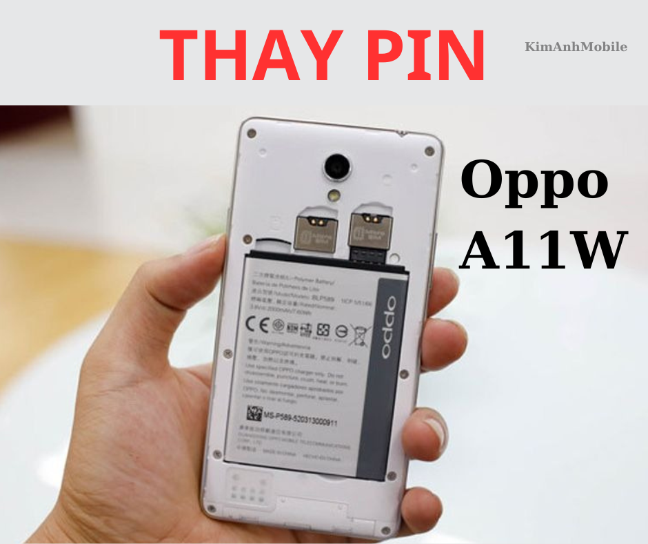 Thay pin Oppo A11w Uy tín tại Đà Nẵng