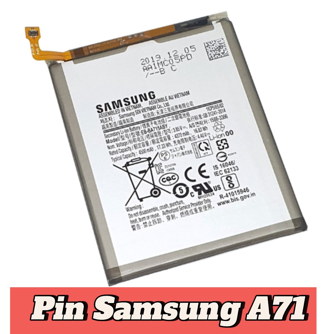 Pin Samsung A71 lấy liền tại Đà Nẵng