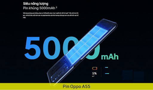 Thay Pin Oppo A55 Giá tốt Lấy ngay