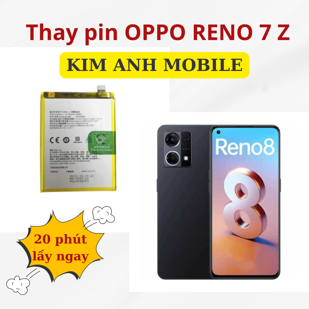 Thay pin Oppo Reno 8 giá rẻ tại Đà Nẵng
