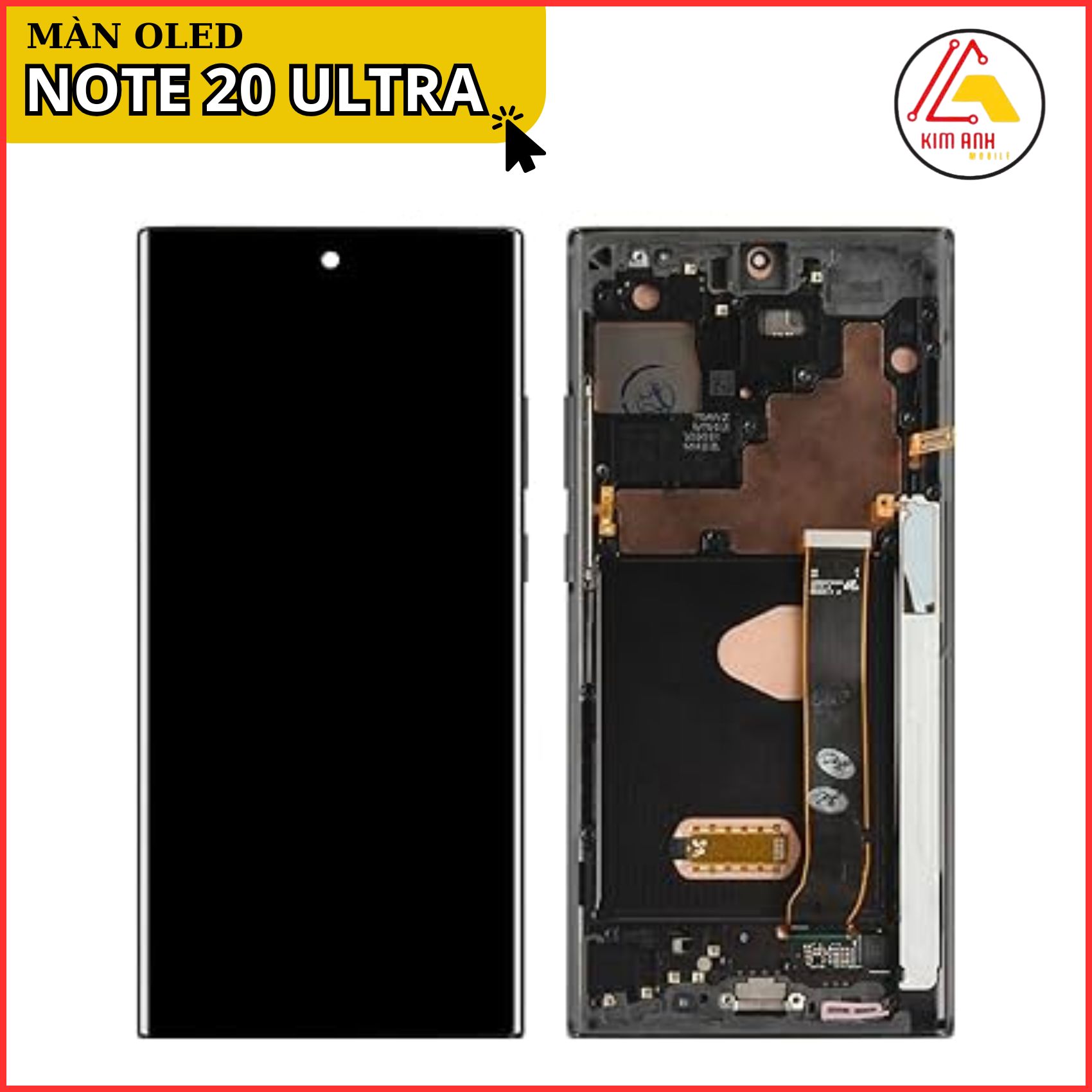 Màn Hình Samsung Note 20 Ultra Linh kiện OLED Khung Đẹp