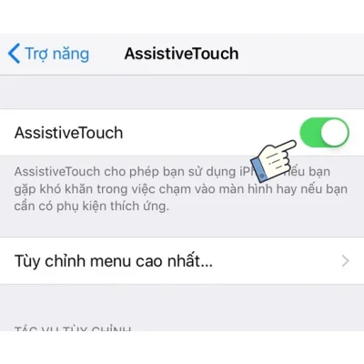 Hướng dẫn bật AssistiveTouch trên iPhone nhanh chóng tại Kim Anh Mobile Đà Nẵng.