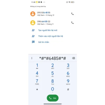 Hướng dẫn cách kiểm tra thông tin điện thoại Xiaomi bằng mã lệnh tại Kim Anh Mobile Đà Nẵng.