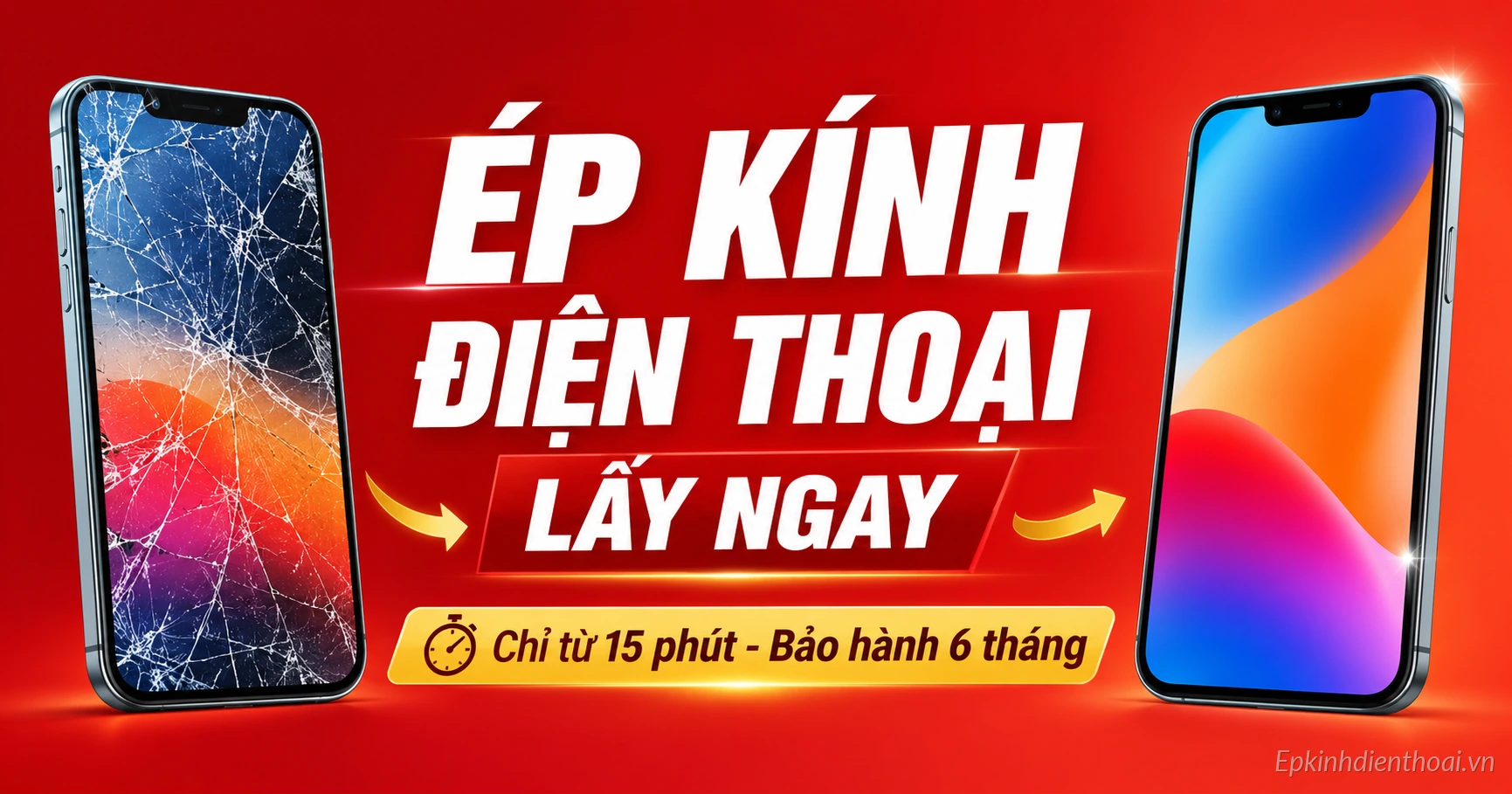 Ép kính điện thoại lấy ngay, uy tín tại Kim Anh Mobile Đà Nẵng