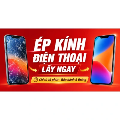 Ép kính điện thoại lấy ngay, uy tín tại Kim Anh Mobile Đà Nẵng