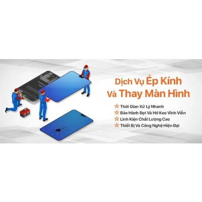 Dịch vụ ép kính và thay màn hình điện thoại uy tín, chất lượng cao tại Kim Anh Mobile Đà Nẵng.
