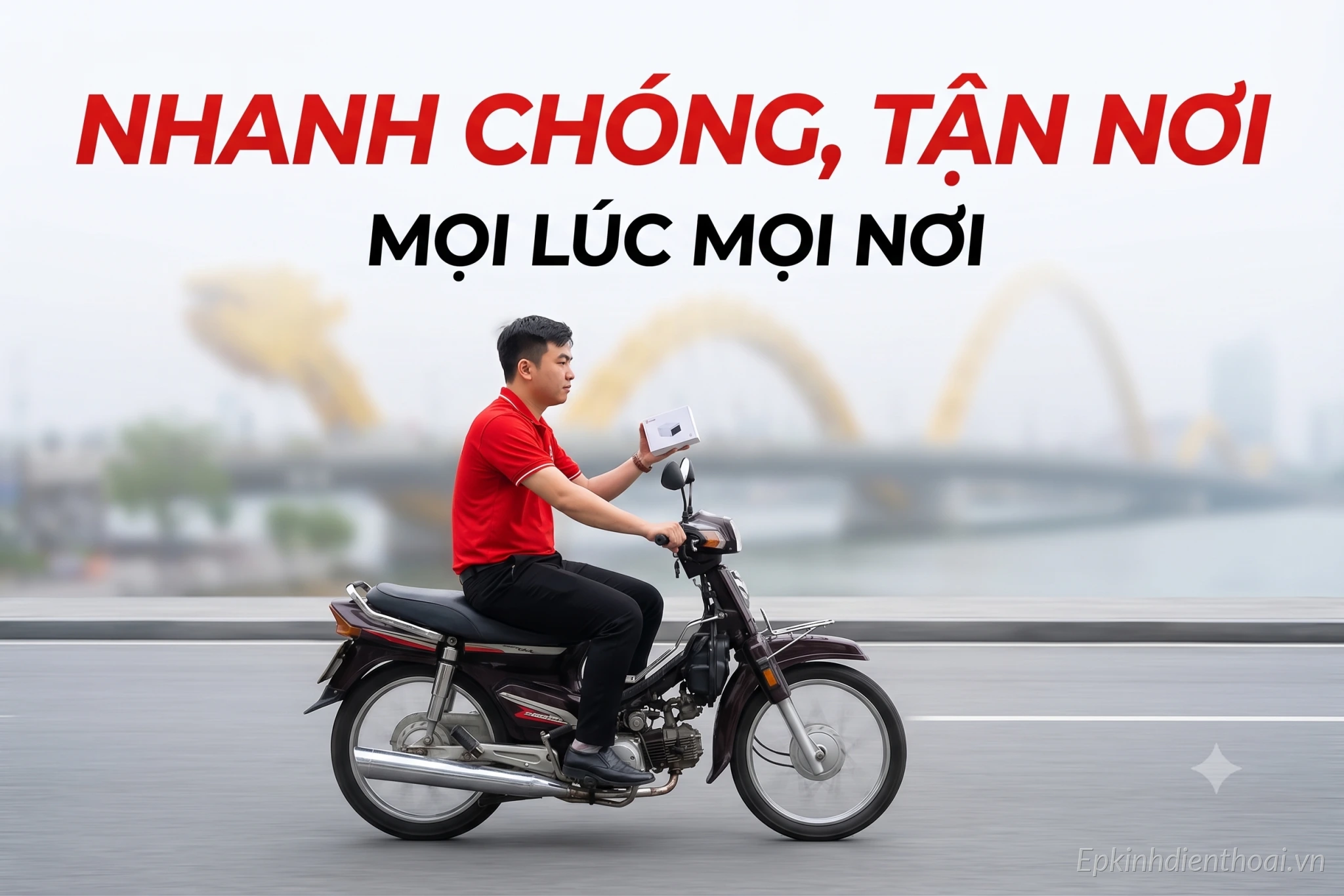 Dịch vụ giao hàng tận nơi nhanh chóng của Kim Anh Mobile Đà Nẵng