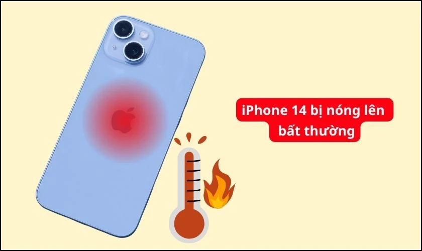 Khắc phục iPhone 14 bị nóng bất thường uy tín tại Kim Anh Mobile Đà Nẵng.