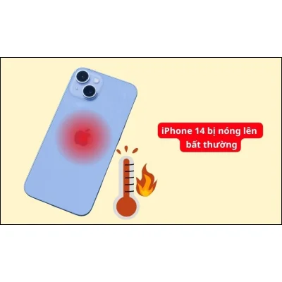 Cáck khắc phục nóng máy khi cập nhật ios 14 cho iphone