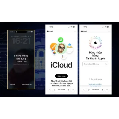 Hướng dẫn khắc phục iPhone bị khóa, đăng nhập iCloud và Apple ID tại Kim Anh Mobile Đà Nẵng.