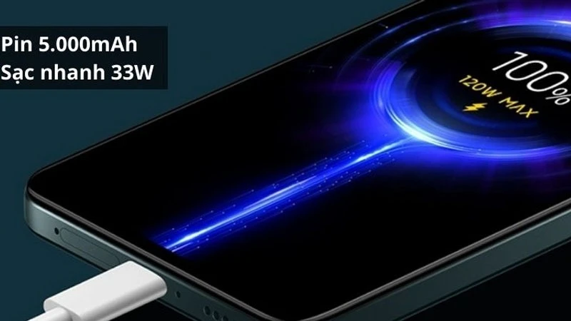 Điện thoại đang sạc nhanh 33W tại Kim Anh Mobile Đà Nẵng