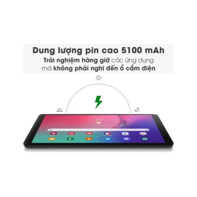 Banner quảng cáo máy tính bảng dung lượng pin 5100 mAh bền bỉ tại Kim Anh Mobile Đà Nẵng