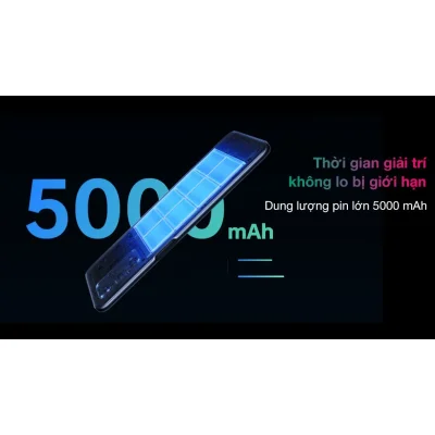 Điện thoại pin 5000mAh cho thời gian giải trí không giới hạn tại Kim Anh Mobile Đà Nẵng.