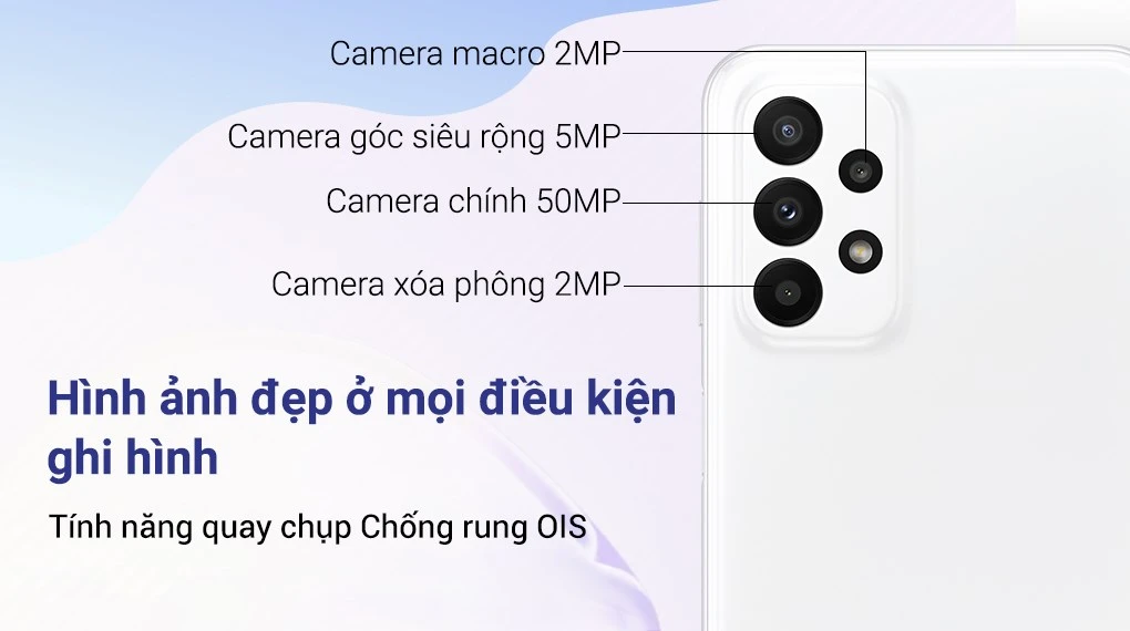 Thông số chi tiết hệ thống camera điện thoại chất lượng cao tại Kim Anh Mobile Đà Nẵng.