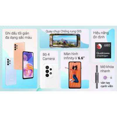 Điện thoại Samsung Galaxy A23 5G Chính hãng