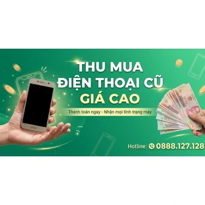 Banner quảng cáo dịch vụ thu mua điện thoại cũ giá cao, thanh toán ngay tại Kim Anh Mobile Đà Nẵng